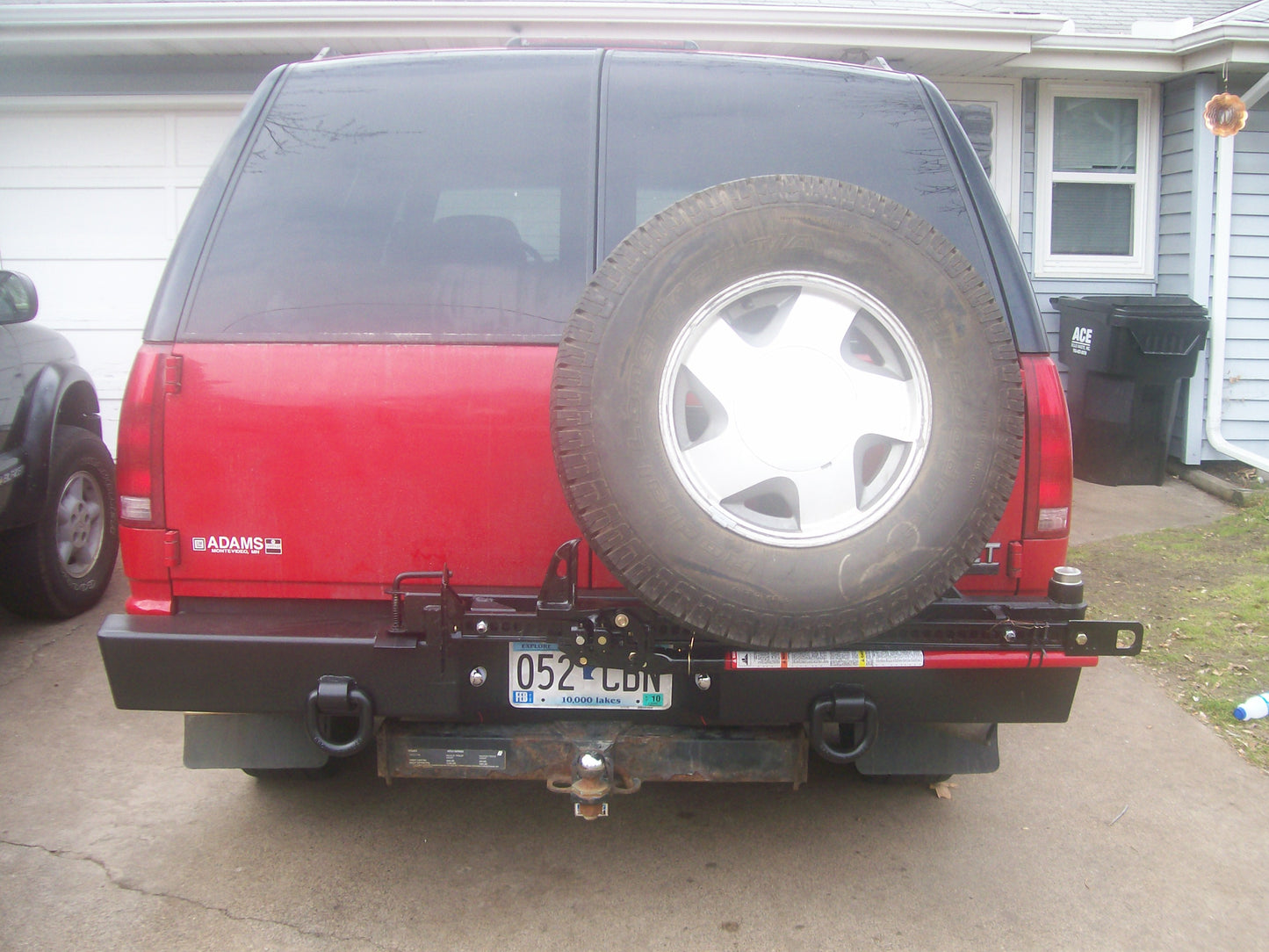 Chevrolet Blazer 1992-1994 Rear Bumper