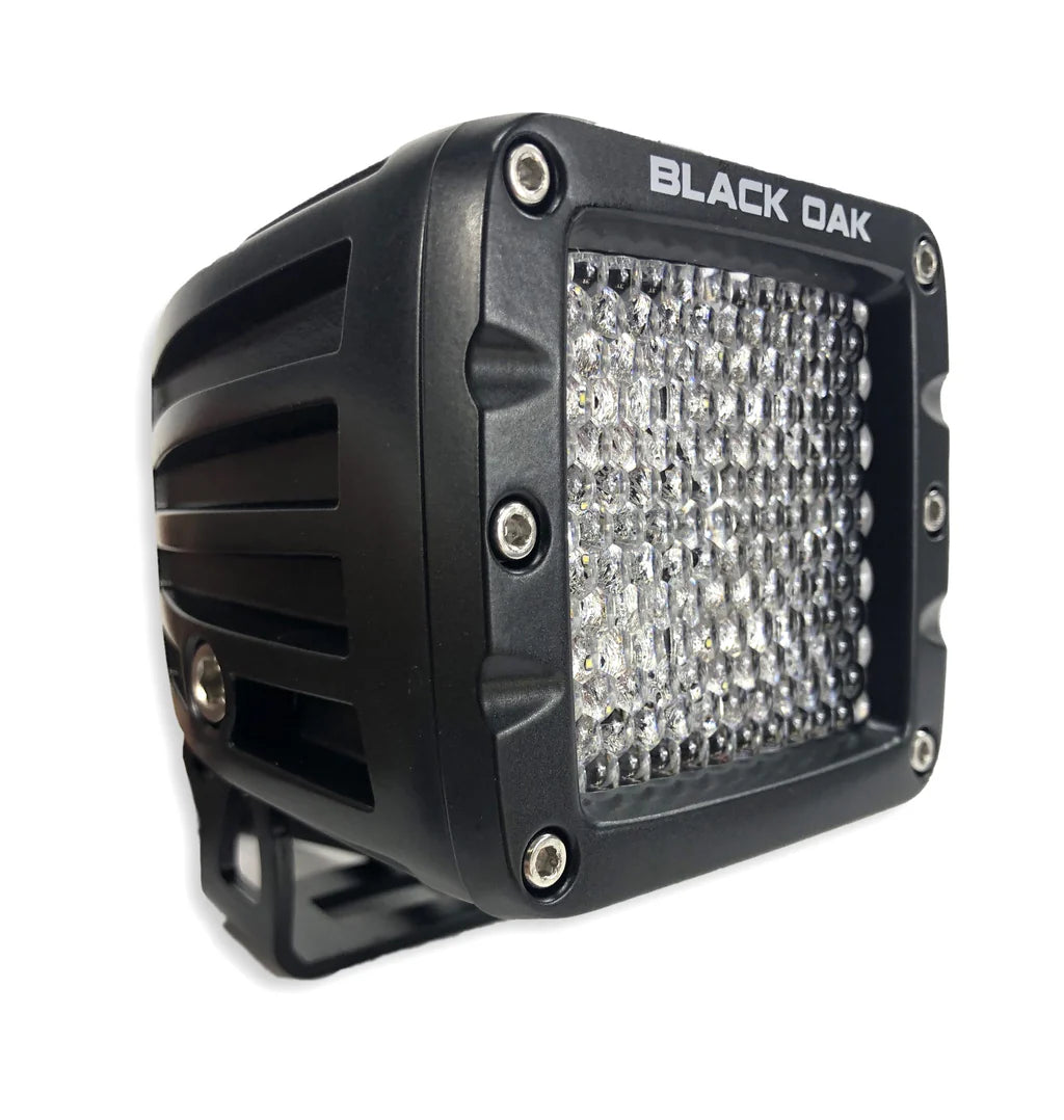 3X3 Pr Series LED Pod Lights Black Oak LED