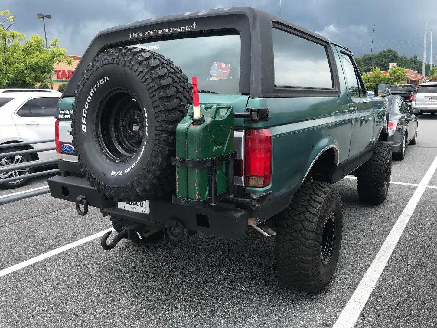 Ford Bronco 1978-1996 Rear-Bumper