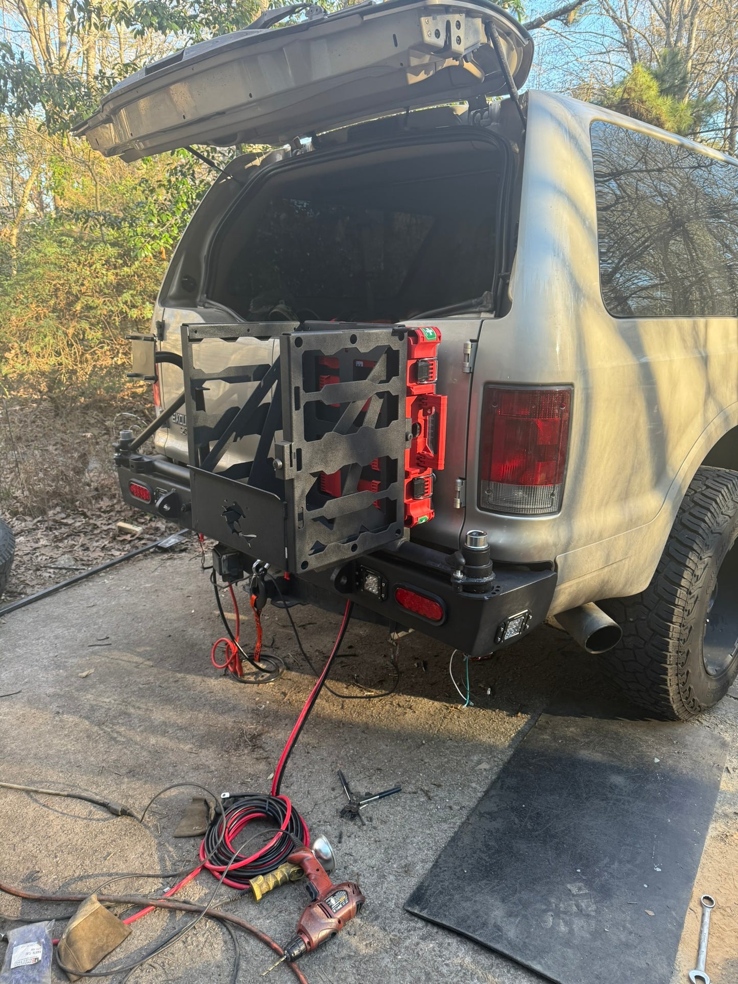 Ford-Excursion 1999-2005 Rear Bumper