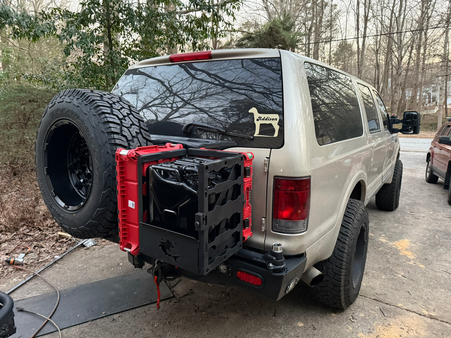 Ford-Excursion 1999-2005 Rear Bumper