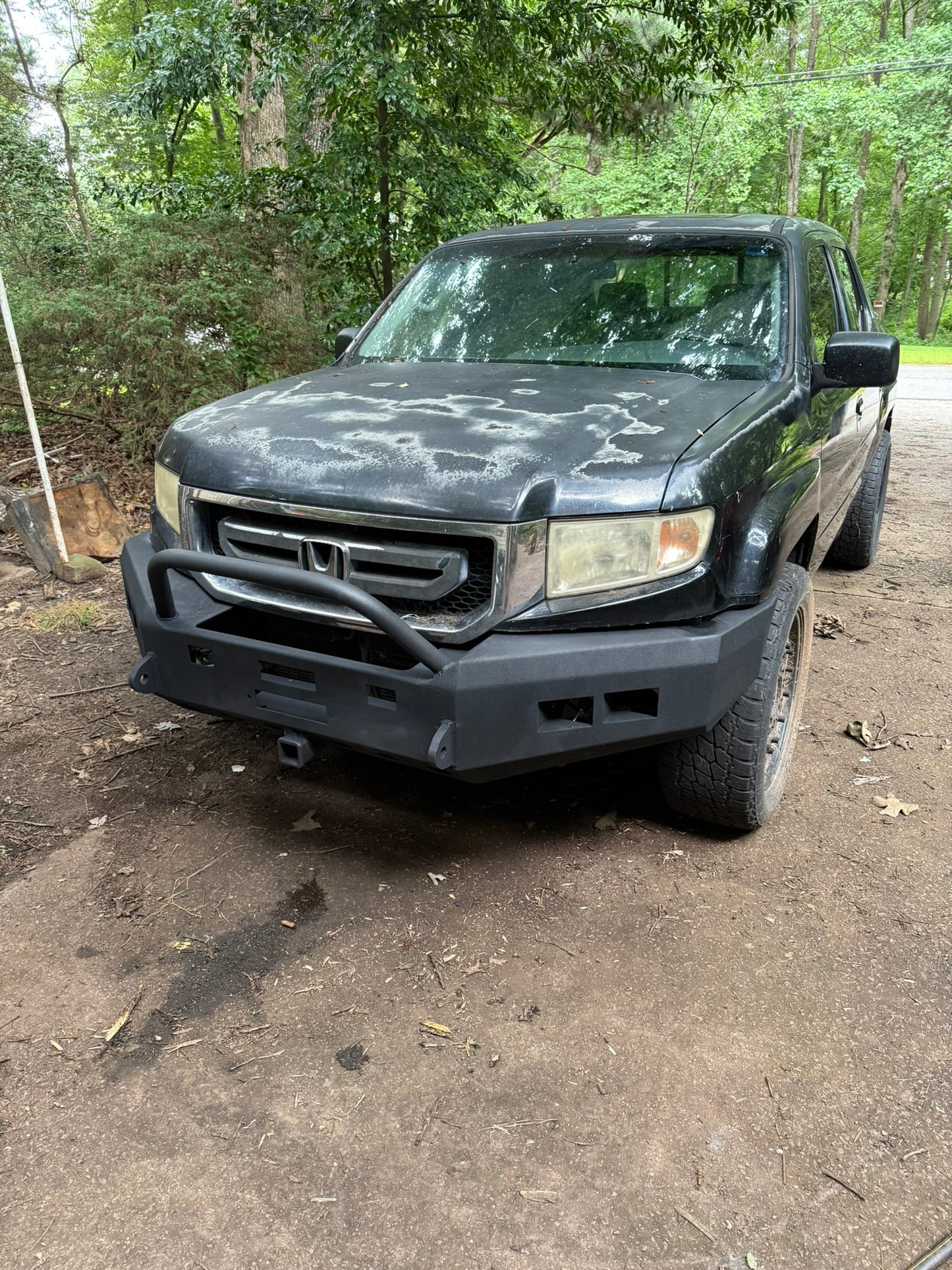 Honda Ridgeline Plate Style 2006-2014 Front Bumper