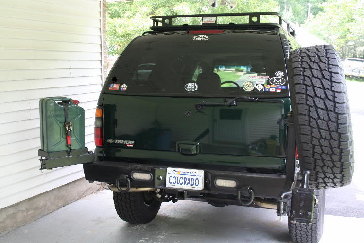 Chevrolet Suburban 1500 2000-2006 Rear Bumper