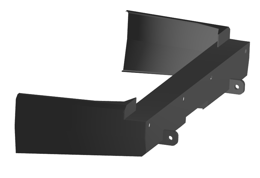 Jeep Commander XK 2006-2010 Rear Bumper