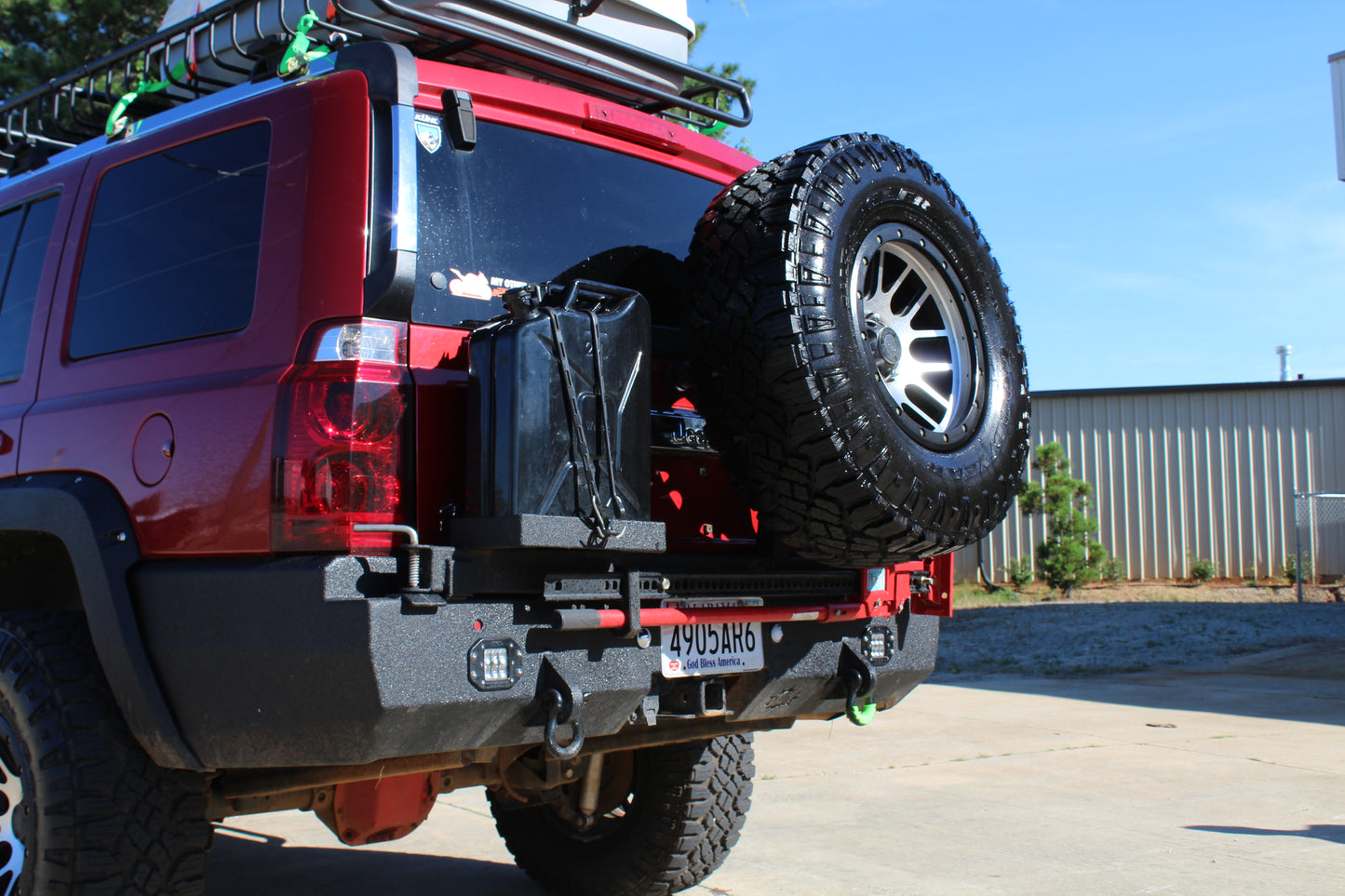 Jeep Commander XK 2006-2010 Rear Bumper
