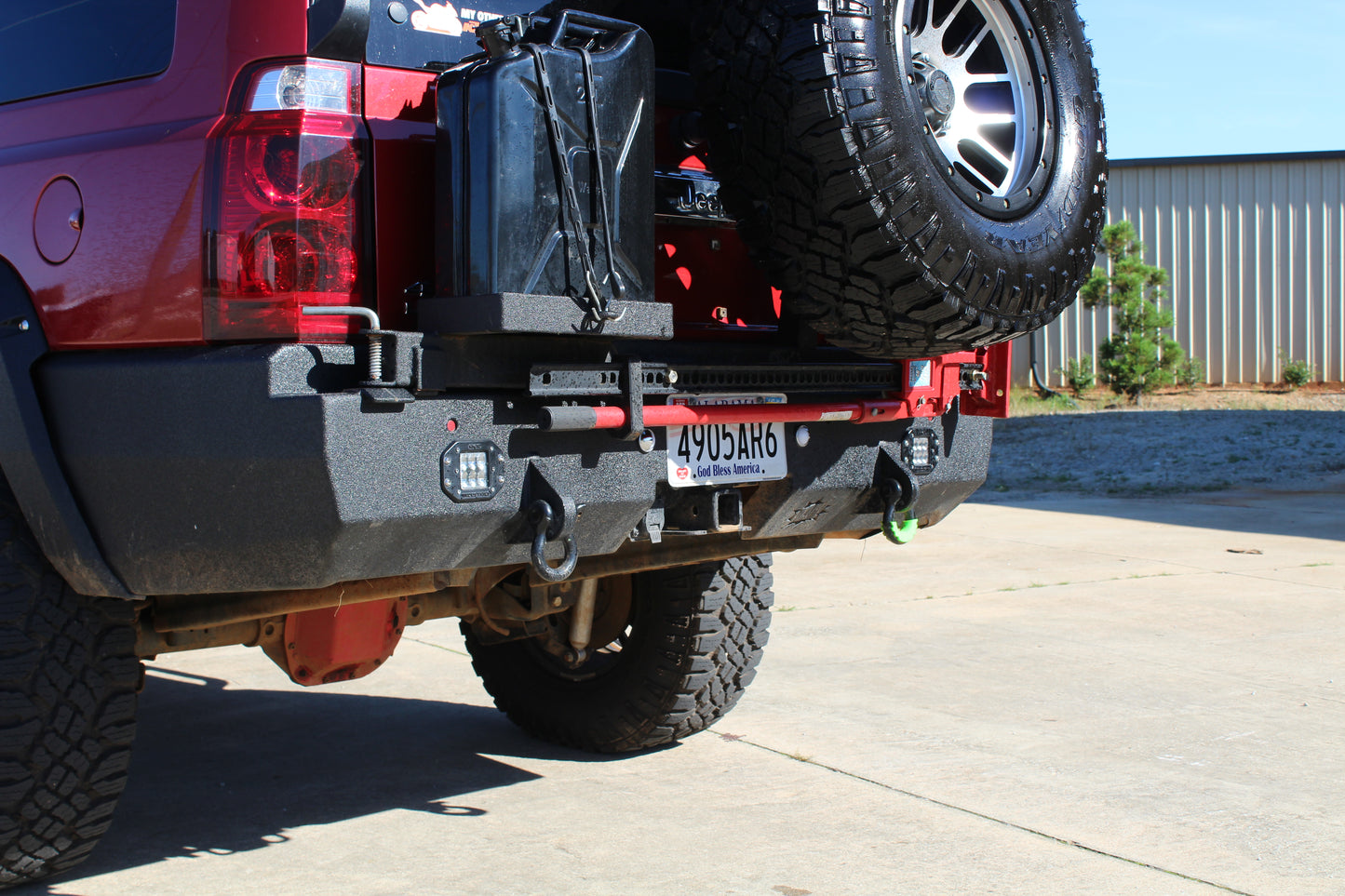 Jeep Commander XK 2006-2010 Rear Bumper