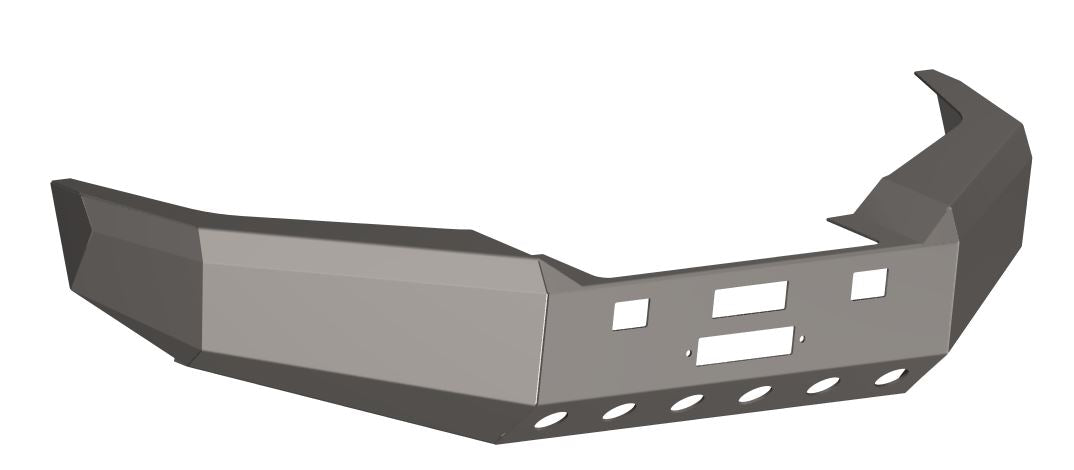 Honda Ridgeline Plate Style 2006-2014 Front Bumper