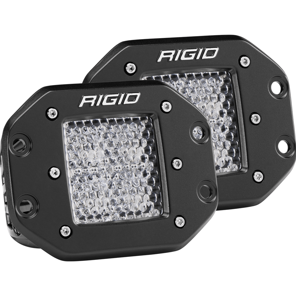 RIGID D-Series 3x3 Flush Mount Light