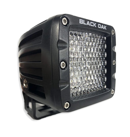 3X3 Pr Series LED Pod Lights Black Oak LED